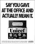 Unicef "I Gave At The Office"